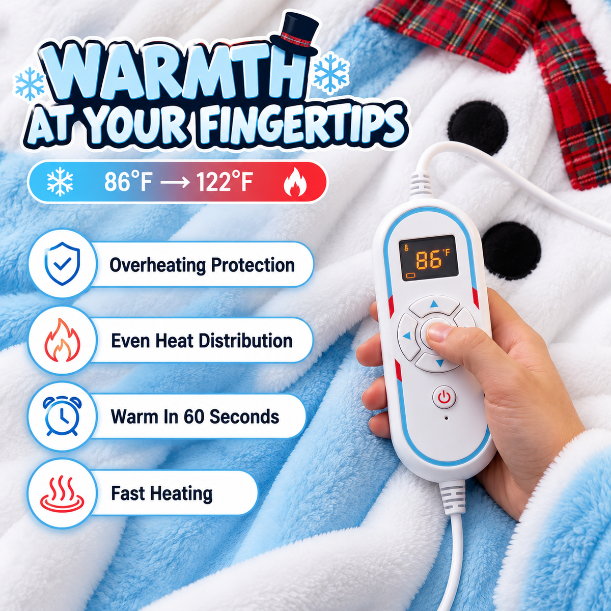 FrostySnug™ Heated Robe